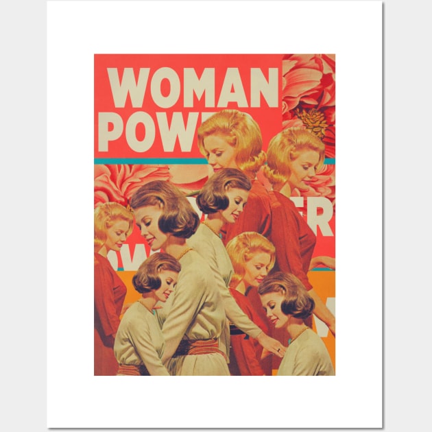 Woman Power Wall Art by FrankMoth